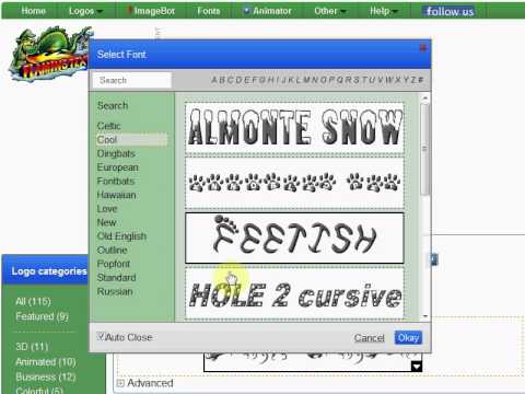 Flaming Text Creator