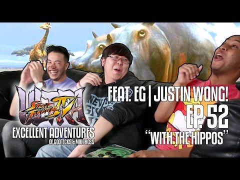 WITH THE HIPPOS! The Excellent Adventures of Gootecks & Mike Ross ft. EG Justin Wong! Ep. 52