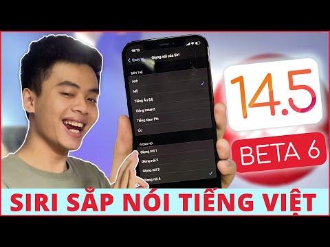 iOS 14.5 Beta 6: Thông báo Pin quan trọng, Siri sắp nói Tiếng Việt| Điện Thoại Vui TV