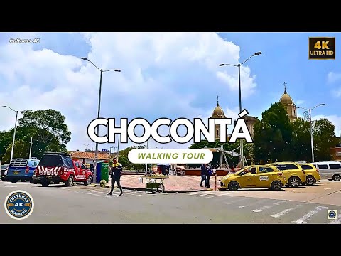 POV Walking Tour [ CHOCONTA CUNDINAMARCA/COLOMBIA ] Culturas 4K