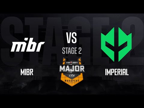 MIBR vs Imperial | StarLadder Budapest Major 2025 - STAGE 2 - Day 1