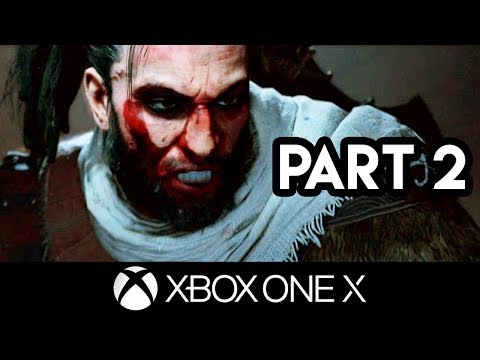 ASSASSIN'S CREED ORIGINS Gameplay Part 2 - XBOX ONE X 4K FULL GAME (EXCLUSIVE Walkthrough)