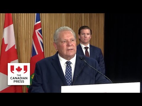 Ontario Premier Ford calls for Chinese EV boycott