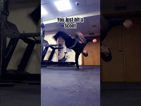Easy scoot tutorial for beginners how to break dance #breakdance #bboy #footwork #dance #tutorial