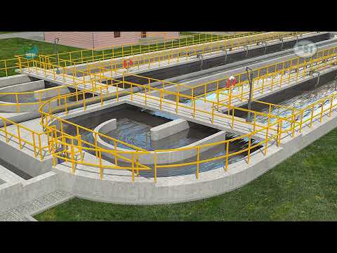 Kırklareli Vize Atıksu Arıtma Tesisi 3D Process Animasyonu