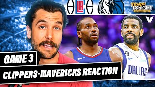 Clippers-Mavericks Reaction: Kyrie & Luka power Dallas in Game 3 vs. LA | Hoops Tonight