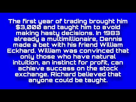Trading Legend Richard Dennis