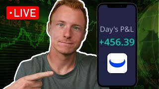 Watch Me Day Trade Options LIVE On Webull ($420 In 28 Minutes)