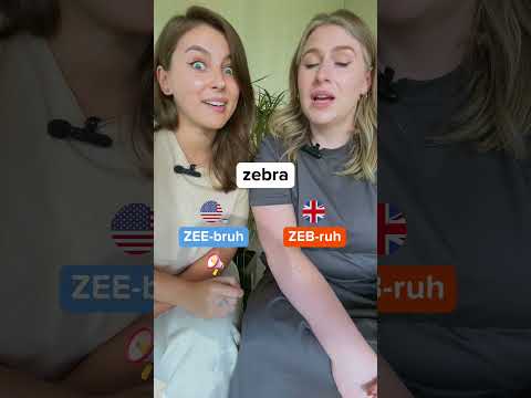 American vs British English Pronunciation