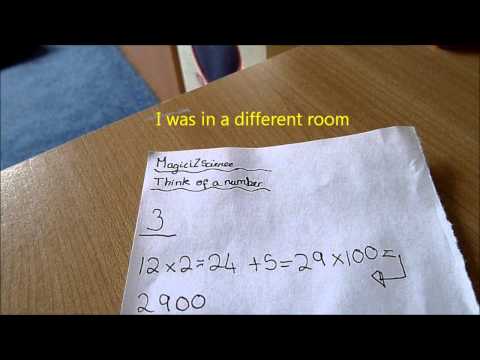 Think of a number