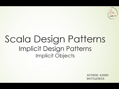 Implicit Objects 1 Implicit Scala Design Pattern