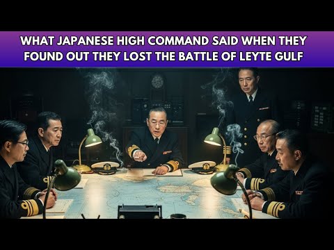 What Japanese High Command Said When They Found Out They Lost The Battle of Leyte Gulf