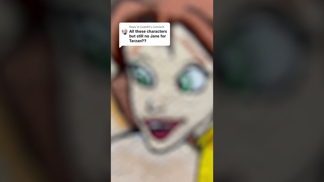 Drawing Jane From Tarzan Disney Poster