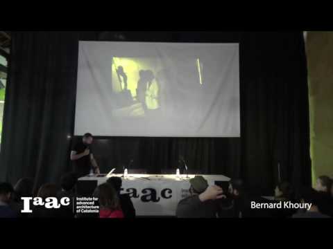 IAAC Lecture Series 2016 - Bernard Khoury