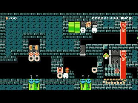 LEVEL REMOVED ~ 土管に入つて世界をSHAKE!   [パラレルワ一ルド]   謎解きつき by まあくん ~ SUPER MARIO MAKER ~ NO COMMENTARY 1AS