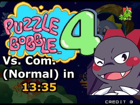 (13:35) Puzzle Bobble 4 - Vs. Com (Normal) speedrun as Develon