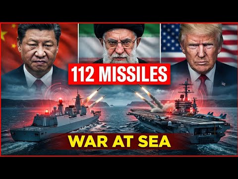 112 Missiles Ready | China’s Warships Near US Carrier