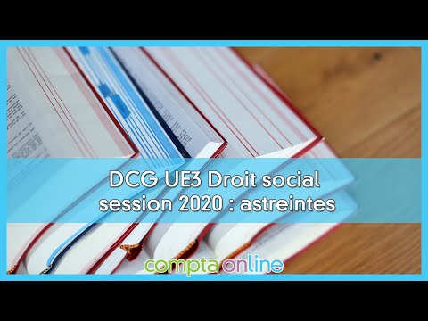 Sujet Et Corriges Du Dcg 2020 Ue3 Droit Social