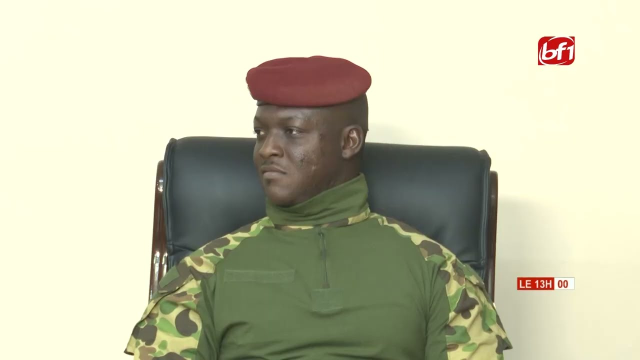 Formation militaire au Burkina : le président Ibrahim Traoré à l'Institut Tiefo Amoro