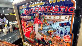 Bally Captain Fantastic Pinball Machine IMMEDIATELY Goes To Game Over....