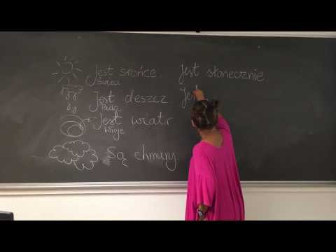 CLASE DE POLACO: EL TIEMPO Y LOS ADVERBIOS