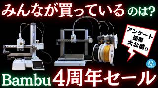 【新情報】Bambu Lab 4周年”正式セール”が6/26開始！H2D/H2Cの“サイレント値下げ”やタイムセール攻略法を徹底解説！視聴者が狙う一番人気のキャンペーンとは？ #3Dプリンター