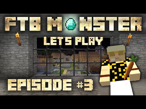 FTB Monster: #3 Backpacks, barrels, Elvis, and a scenic vista.