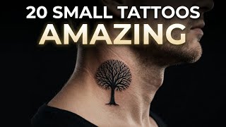20 Small Tattoos for Men That Will Make You Look AMAZING