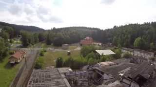 preview picture of video 'Silberhütte (Harz) Flycam 2014 - Quadcopter with 3-Axis DYS Gopro - Gimbal'