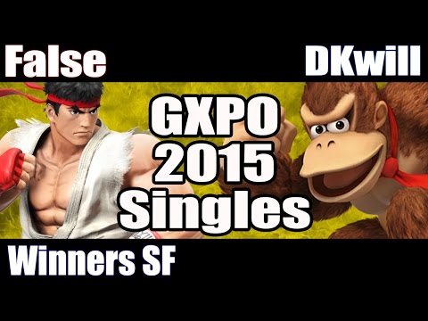 GXPO15 Singles: SSB Wii U - WSF - False vs DKwill