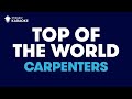 Top Of The World in the Style of "Carpenters ...