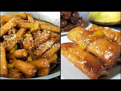 TURON with PINEAPPLE JUICE and RHUM | BANANA RHUM-A | SABA Recipe