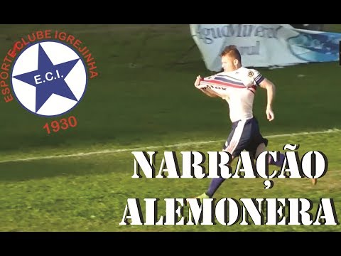 NOVO HORIZONTE 1 X1 IGREJINHA   NARRAÇÃO ALEMONERA