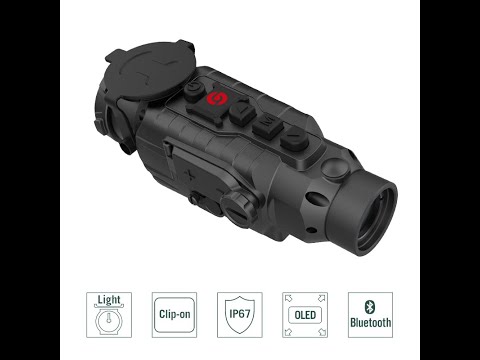 test video of Guide TA435 Clip-on Hunting Thermal Imaging Attachment For Efficient Hunter