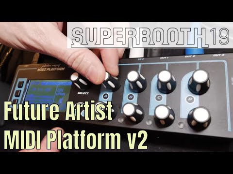 Superbooth 2019: Future Artist MIDI-Platform Redesign