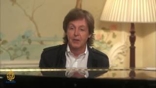 Paul McCartney - My Valentine Piano solo David Frost Show 2012