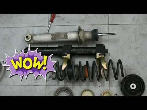 BMW E39 Rear Shock Replacement PART 3 (Left [L] side).