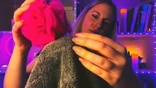 Download lagu ASMR Rain and Thunder Sounds...with a Loofah! mp3