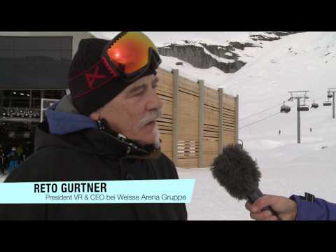 BMF Bartholet Flums - Interview Reto Gurtner CEO Weisse Arena, Sesselbahn Lavadinas-Fuorcla