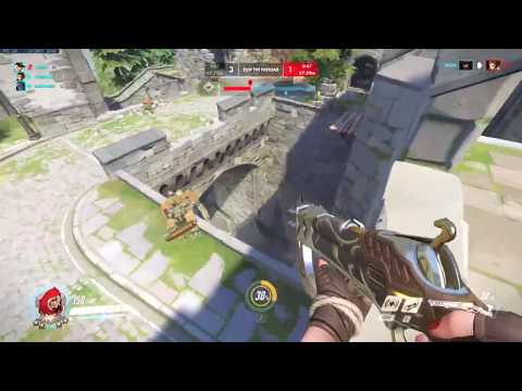 SUREFOUR GRANDMASTER ASHE GAMEPLAY! [ OVERWATCH SEASON 22 TOP 500 ]