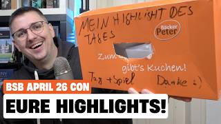 BSB Con April 2026 Highlights – Das sind eure Top Brettspiele!