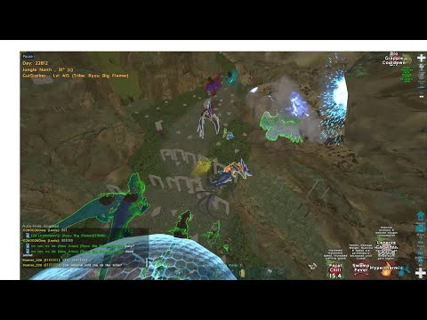 Unlucky Vs Hydra Bear cave | Ark Official PVP 🍭