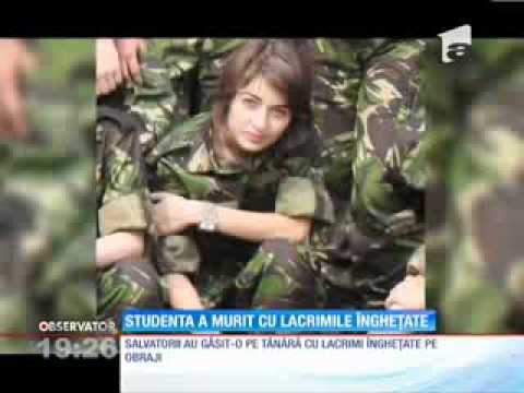 Aura Ion a murit cu lacrimile îngheţate pe obraji