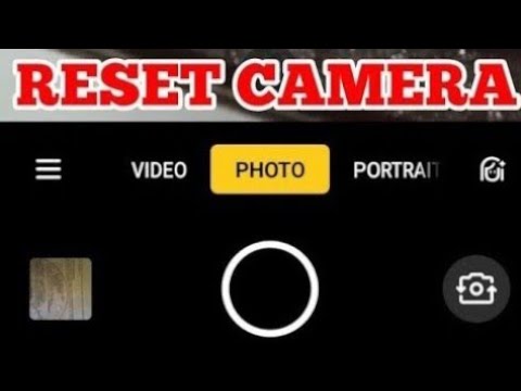 Redmi K20 Camera Reset Setting