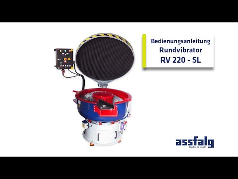 ASSFALG Rundvibrator RV 220-SL - Bedienungsanleitung