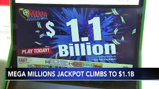 Mega Millions winning numbers drawn for $1.1 billion jackpot
