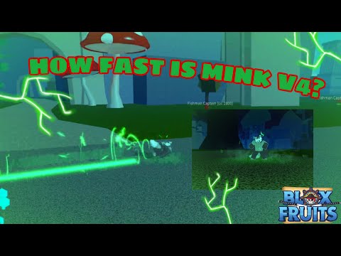 How Fast is Mink V4's Super Dash in Blox Fruits?⚡️