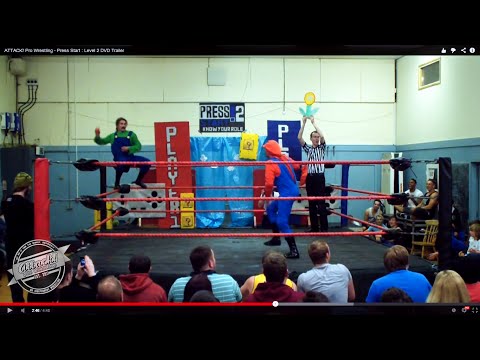 ATTACK! Pro Wrestling - Press Start : Level 2 DVD Trailer