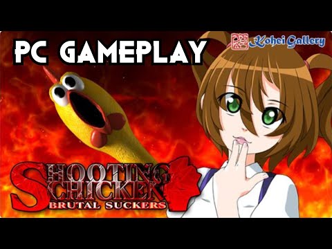 SHOOTING CHICKEN BRUTAL SUCKERS Gameplay PC 1080p