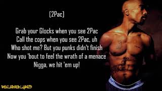 2Pac - Hit &#39;Em Up ft. Outlawz (Lyrics)